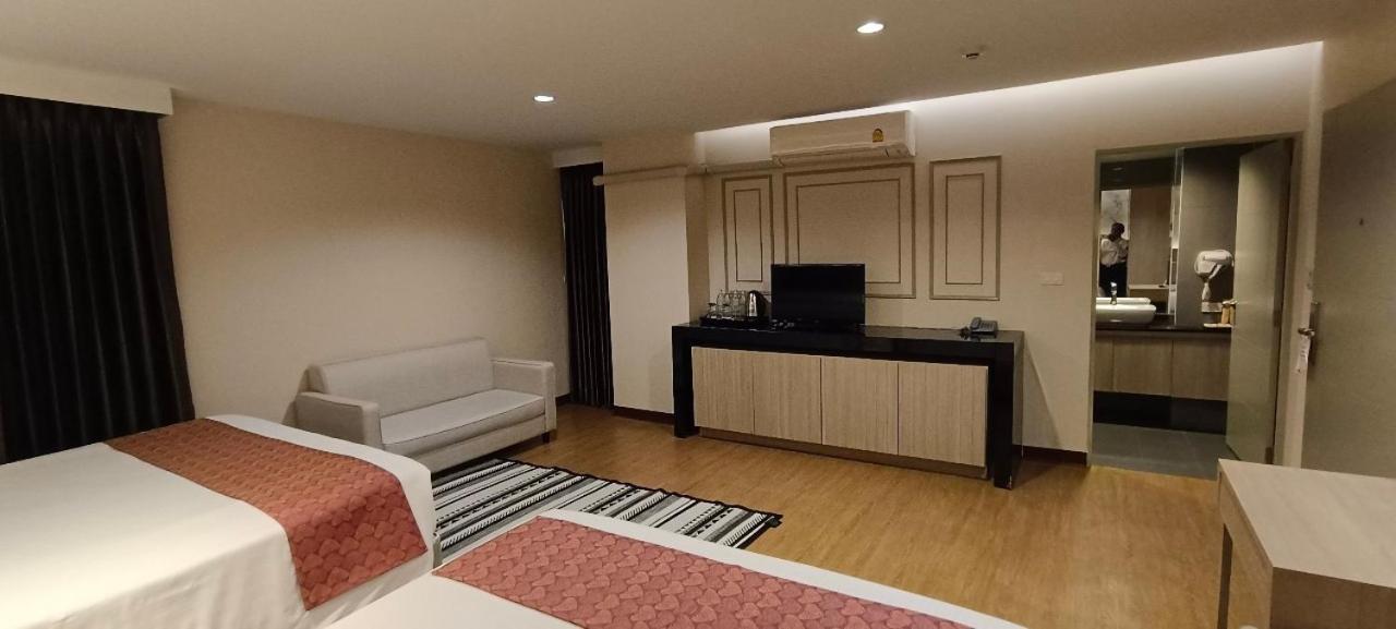 The Airport Courtyard Suvarnabhumi Airport بانكوك المظهر الخارجي الصورة A room at the hotel
